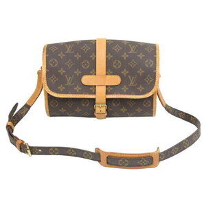 Louis Vuitton Marne Shoulder Bag Crossbody Monogram Leather Brown
